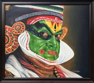 Original Realism World Culture Paintings by Anna Rajasekharan