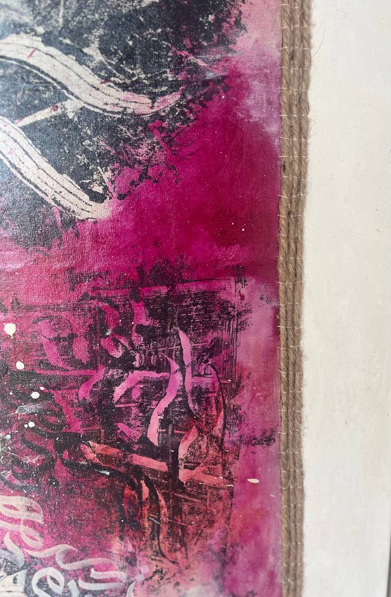 Original Conceptual Abstract Mixed Media by Nousheen Zeeshan