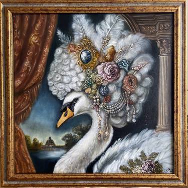 Original Baroque Animal Paintings by Painting Queen