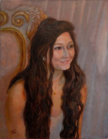 Print of Figurative Portrait Paintings by Painting Queen