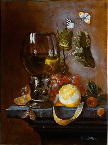 Print of Figurative Food & Drink Paintings by Painting Queen