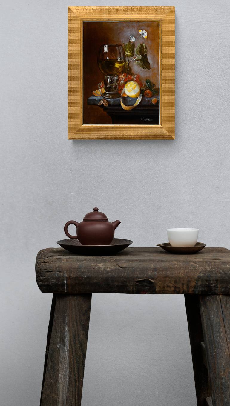Original Figurative Food & Drink Painting by Painting Queen