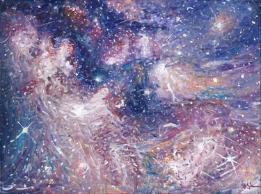 Print of Outer Space Paintings by Jeff Johnson