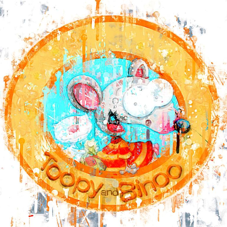 Cartoon Toopy Binoo Logo character painting watercolor animation ...