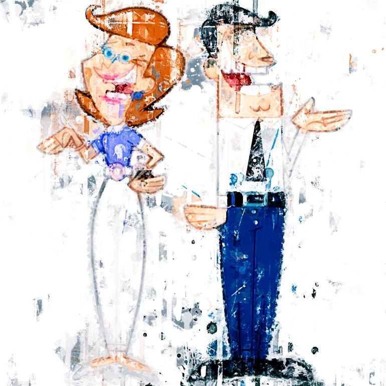 cartoon-the-fairly-oddparents-mr-and-mrs-turner-character-painting-watercolor-animation-painting