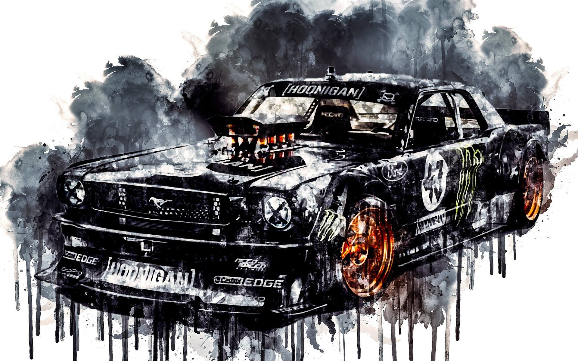 Car 1965 Ken Block Ford Mustang Hoonicorn RTR 1 cars automobile