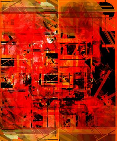 Original Abstract Digital by Samuel Robinson- Thorley