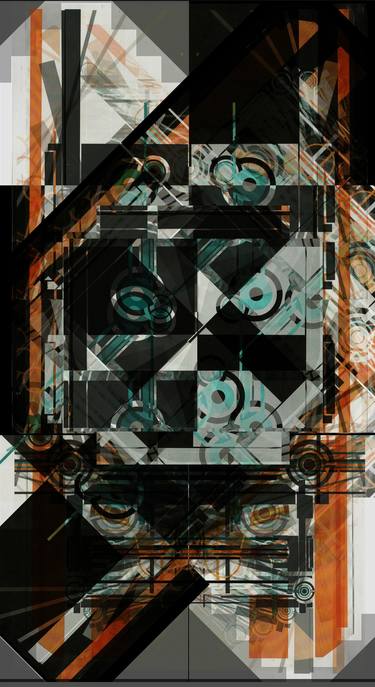 Original Abstract Digital by Samuel Robinson- Thorley