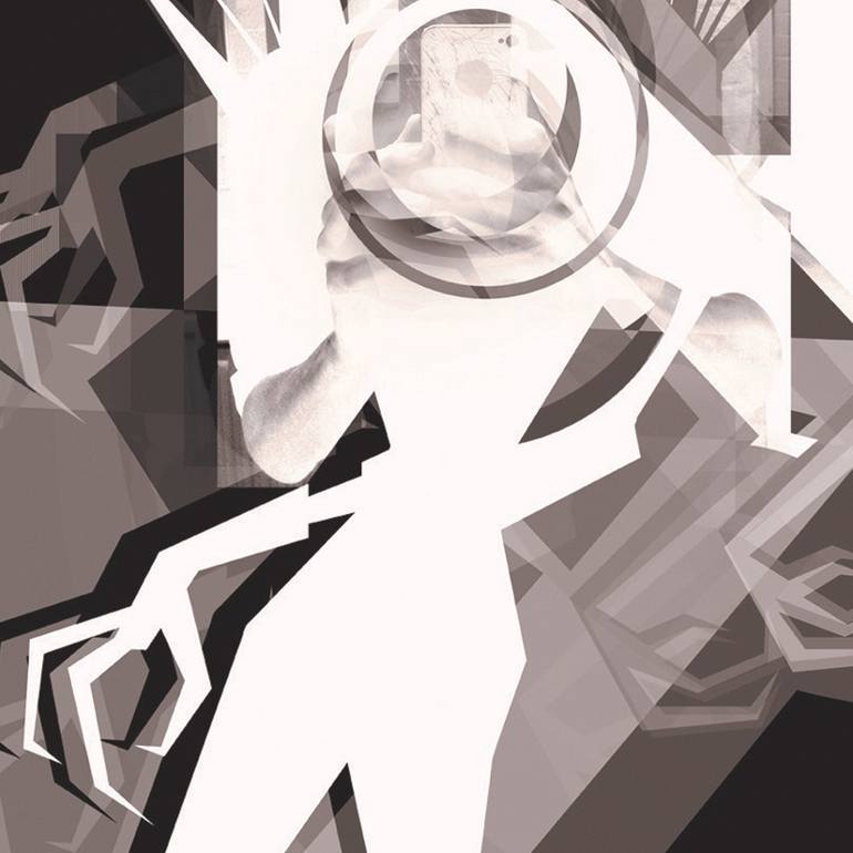 Original Expressionism Abstract Digital by Samuel Robinson- Thorley