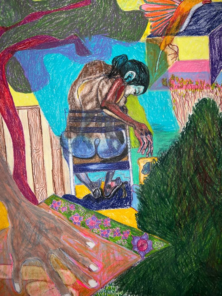 Original Abstract Other Mixed Media by Salenia Sanchez