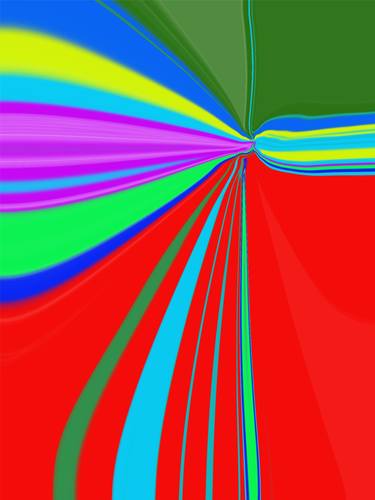 Original Abstract Expressionism Abstract Digital by Chuckle Tuckle