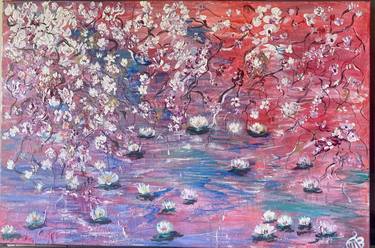 Print of Impressionism Floral Paintings by Manisha Sharma Fine Art Gallery
