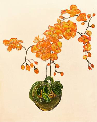 Print of Floral Paintings by Manisha Sharma Fine Art Gallery