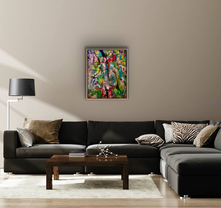 Original Abstract Painting by Manisha Sharma Fine Art Gallery