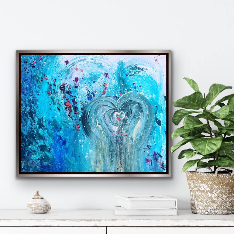 Original Love Painting by Manisha Sharma Fine Art Gallery