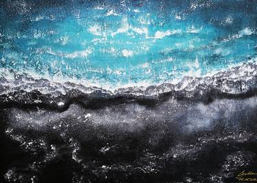 Print of Modern Water Paintings by Gella Gella