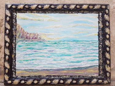 Print of Seascape Paintings by Mnatsakan Hakobyan