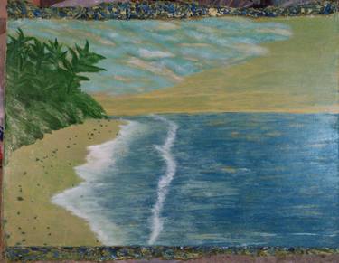 Original Art Deco Seascape Paintings by Mnatsakan Hakobyan