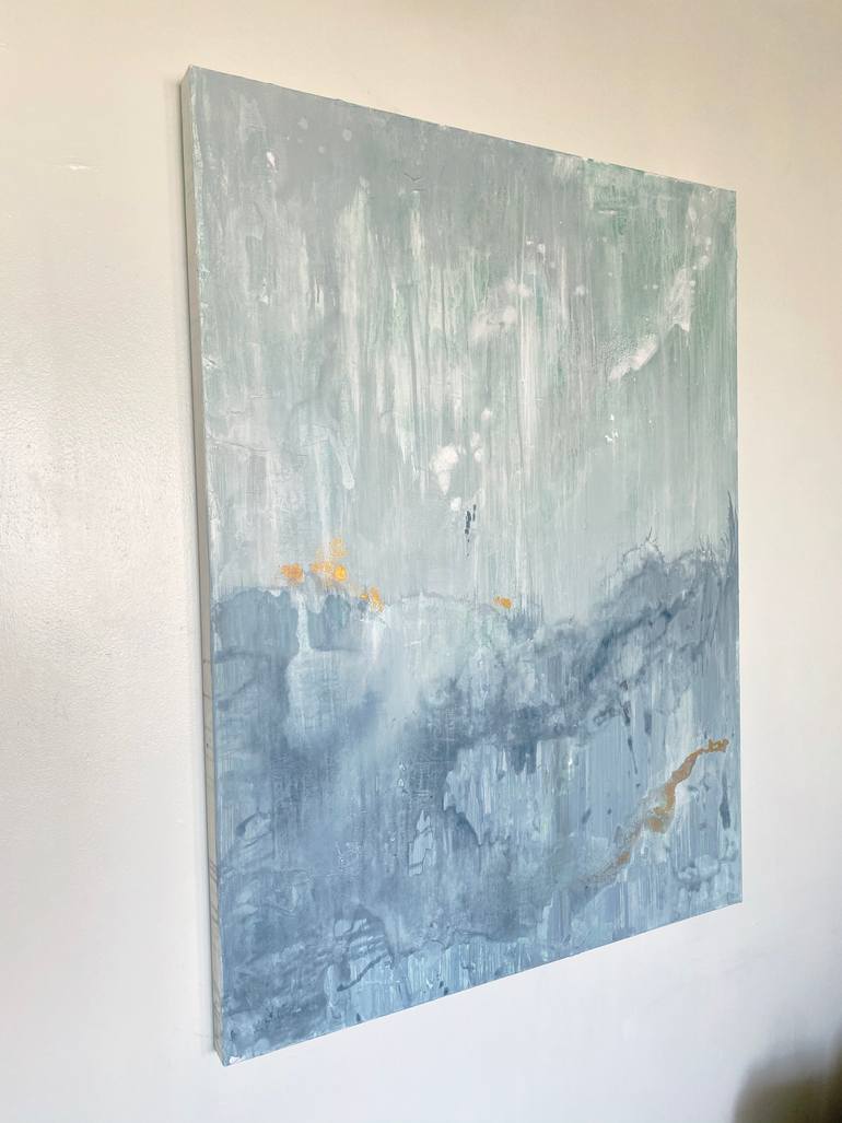 Original Abstract Expressionism Abstract Painting by Katie Morgan