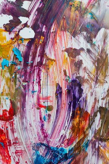 Original Abstract Expressionism Abstract Paintings by Oscar Gml