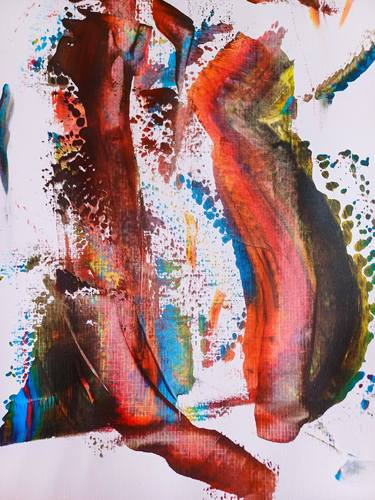Original Abstract Expressionism Abstract Paintings by Oscar Gml