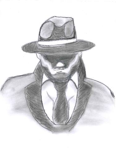 Original Illustration Men Drawing by Oscar Gml