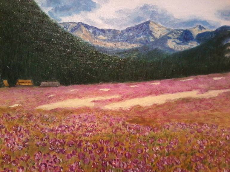 Original Fine Art Landscape Painting by Grazyna Lukasik