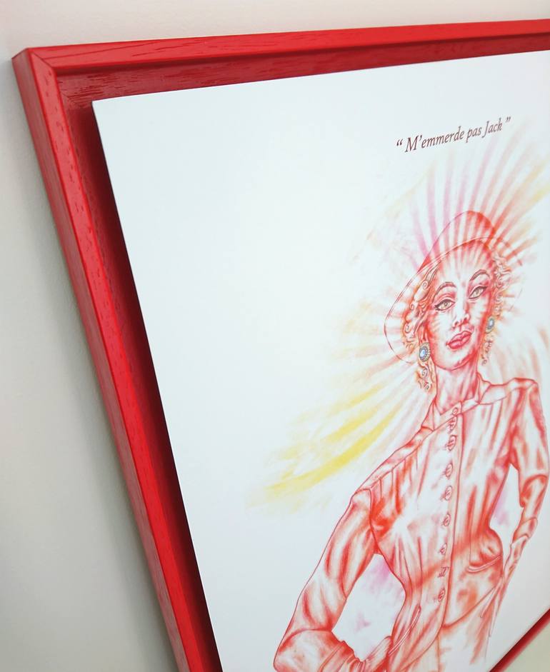Original Illustration Pop Culture/Celebrity Drawing by Clarisse Placard