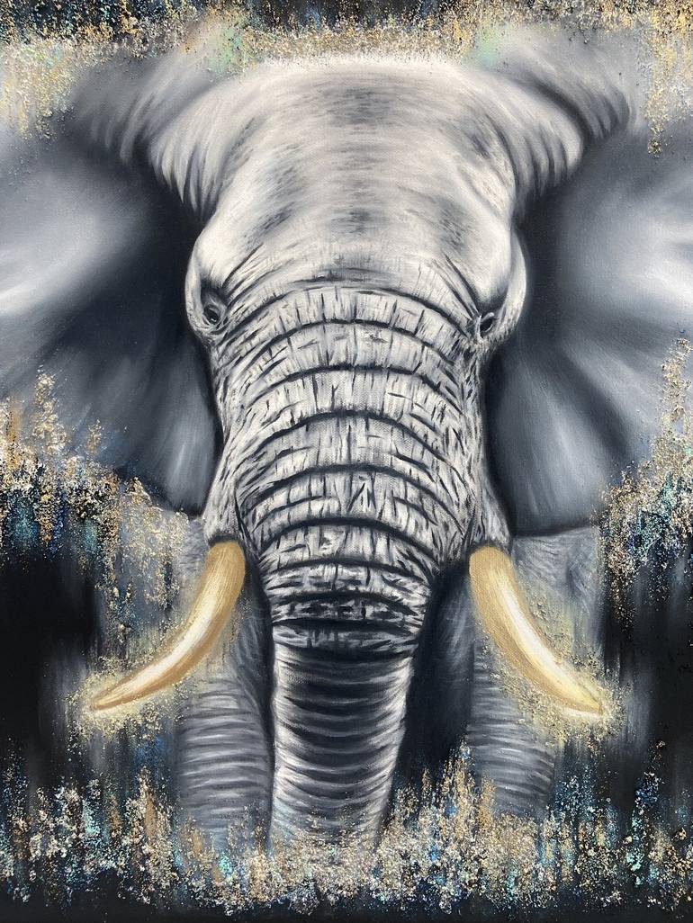 Original Animal Painting by Ellie Dean