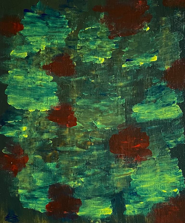 Original Abstract Expressionism Abstract Painting by Citric Byshruthi