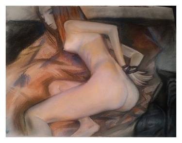 Print of Modern Erotic Paintings by Igor Kharitonov