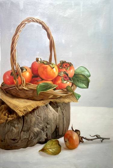 Original Art Deco Still Life Paintings by kunlong wang