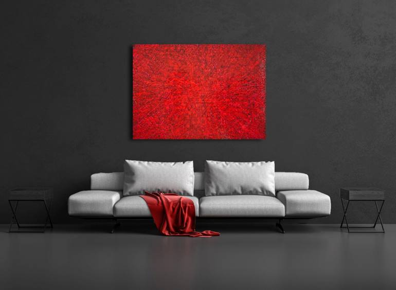 Original Minimalism Abstract Painting by Bea Guillemot