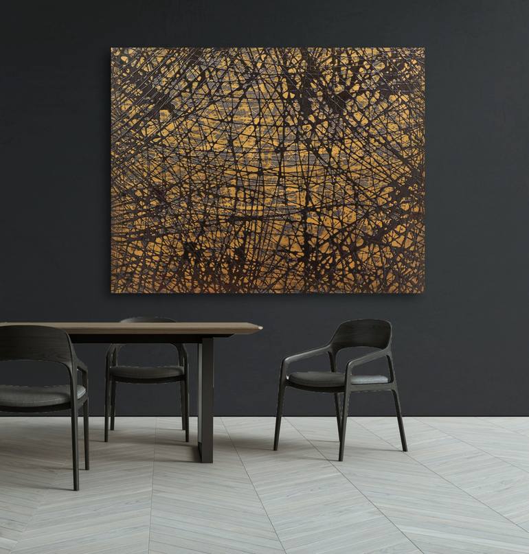 Original Minimalism Abstract Painting by Bea Guillemot
