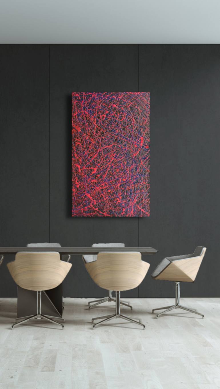 Original Abstract Painting by Bea Guillemot