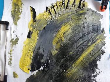 Original Abstract Expressionism Animal Paintings by Lalla Pluto