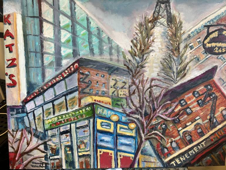 Lower East Side Painting by Nancy Macina | Saatchi Art Belgium