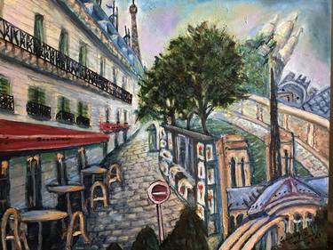 Original Cities Paintings by Nancy Macina