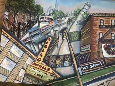 Original Cities Paintings by Nancy Macina