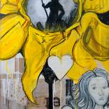 Yellow Flowers by V Mann