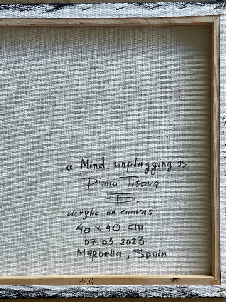 Original Abstract Health & Beauty Painting by Diana Titova