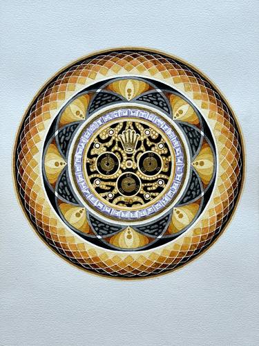 Mandala diptych “Crown Collection III.” thumb