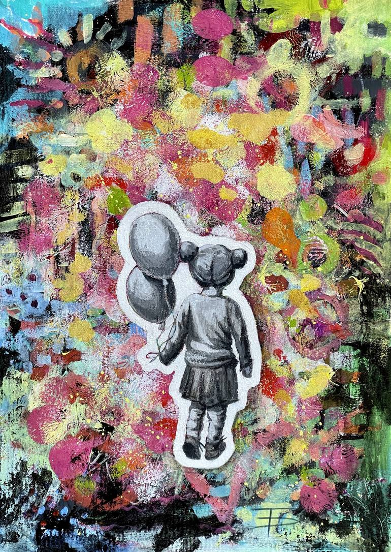 Print of Contemporary People Paintings by Diana Titova