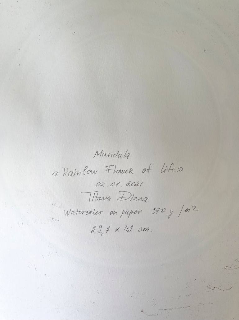 Original Abstract Geometric Painting by Diana Titova