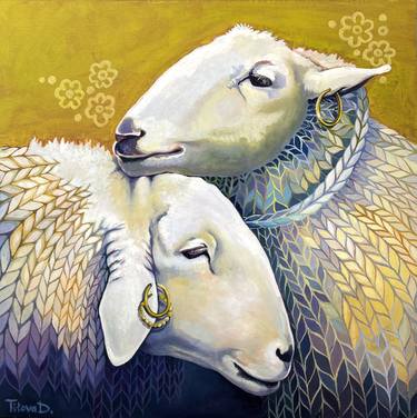 Print of Art Deco Animal Paintings by Diana Titova