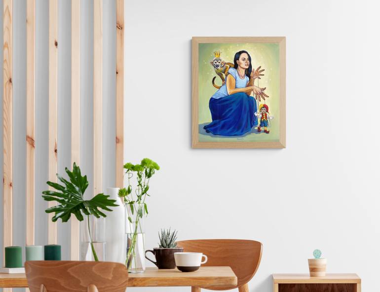 Original Figurative Women Painting by Diana Titova