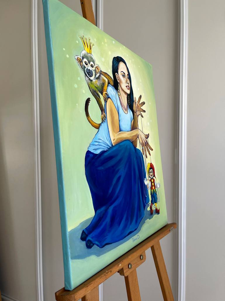 Original Figurative Women Painting by Diana Titova
