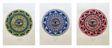 Original Geometric Paintings by Diana Titova