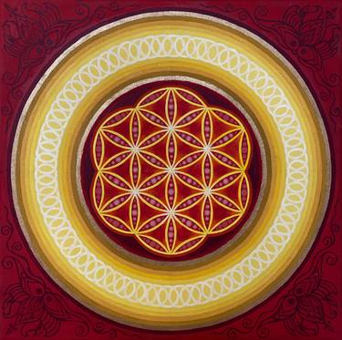 Red Flower of Life thumb