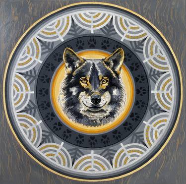 Mandala "Iberian Wolf" thumb